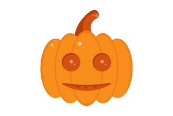 pumpkin illustration Halloween app icon web symbol artwork sign