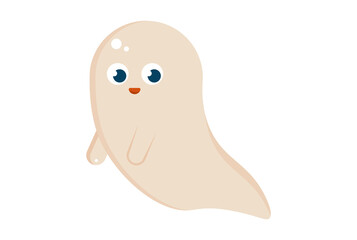 ghost illustration Halloween app icon web symbol artwork sign