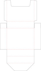 Box Packaging Die Cut Template
