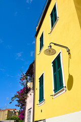 the historic center of borgio verezzi savona italy