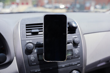 empty phone screen embodies the potential and connectivity of modern technology, symbolizing a...