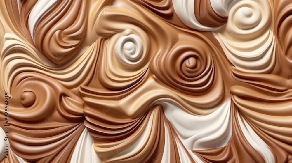 Poster chocolate generative ai