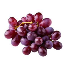 Fototapeta premium red grapes isolated on white