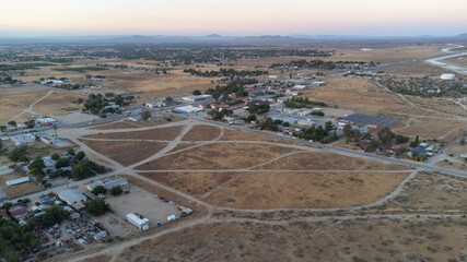 Aerial View of Eastern Antelope Valley, Los Angeles County, California © Entoptic Studios