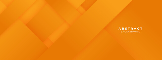 Orange line with white architecture futuristic background minimal concept vector illustration subtle design.