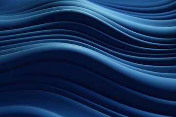 Fine lines flowing in blue background