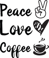 Coffee SVG T-Shirt Design, Coffee  T-Shirt Design