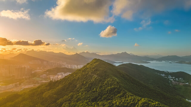 July 9 2023 High Junk Peak, cler water bay country park in hong kong