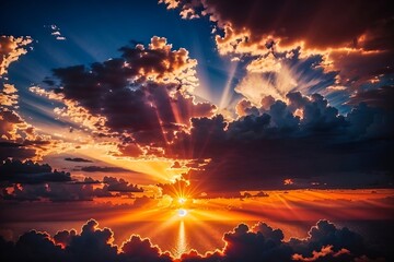Amazing Sunset 1 by generative AI