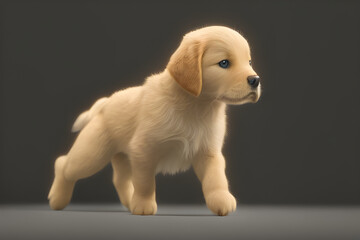 Generative AI, 생성형, 인공지능, golden retriever