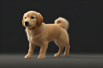 Generative AI, 생성형, 인공지능, golden retriever