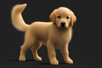Generative AI, 생성형, 인공지능, golden retriever
