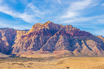Naklejka premium mountains in the desert