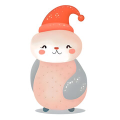 Cartoon Character.  Ai Generated illustration.