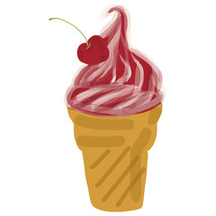 strawberry ice cream