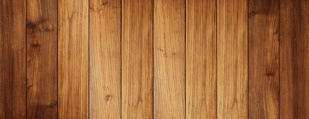 Brown wood board texture background, a wide plank natural rustic vintage hardwood with nature grain...
