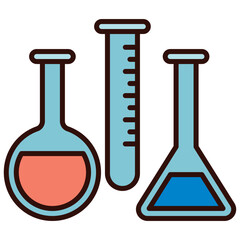 erlenmeyer flask illustration