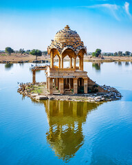 landmark of India and Rajasthan. Gadi Sagar (Gadisar) Lake is one of the most important tourist...