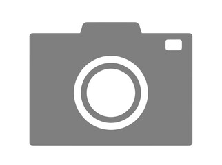 シンプルなモノトーンのカメラ