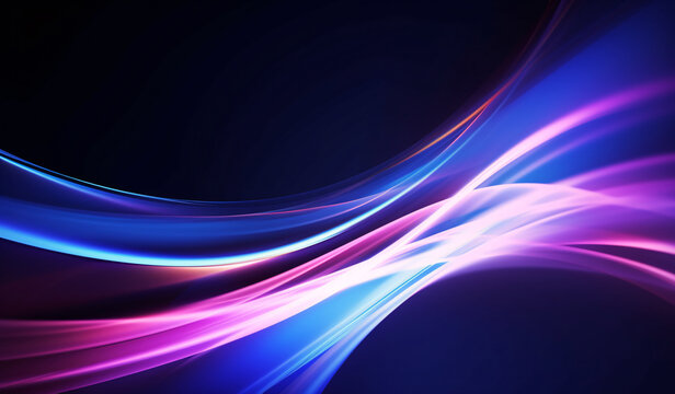 Dark blue light background image with a sense of speed and visual impact