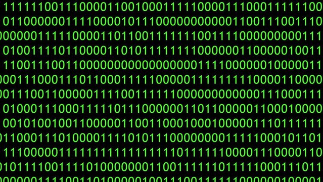 4K 3D LOOP 0 AND 1 MOVING BG ANIMATION FOR CYBERSECURITY, COMPUTER SCIENCE AND DATA STRUCTURES. CREATIVE MATRIX STYLE BINARY CODE BG  WEB 3D CODING PROGRAMMING BG, RANDOM BINARY CODE GENERATOR NETWORK
