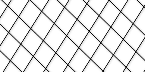 White geometric motif cement concrete tiles texture Background of metal mesh or wire on a whit