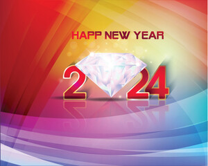 Happy new year 2024. Merry Christmas and Chinese new year