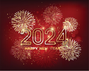 Happy new year 2024. Merry Christmas and Chinese new year