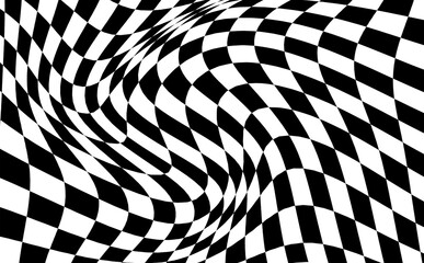Abstract Checkered Pattern Seamless Motion Background