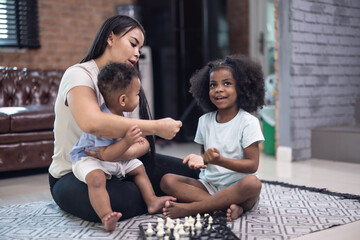 Carefree, happy, and joyful times are what people remember most about childhood experiences. Parents support their children's unique identities by spending quality time with them in play and embrace.
