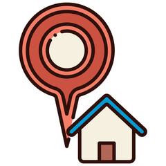 location house illustration