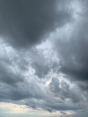 storm clouds lapse