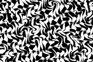 abstract checkerboard pattern Seamless motion wave background