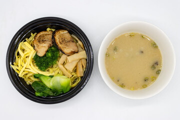 Japanese Tsukemen Dipping Ramen with Pork