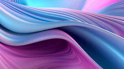 Waving blue and pink abstract background