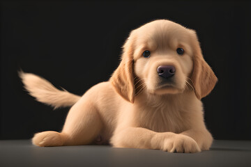 Generative AI, 생성형, 인공지능, golden retriever