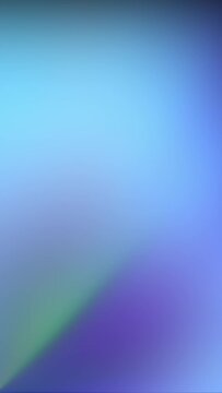 Vertical video. Neon rays. Blur color light. Holographic overlay. Defocused blue green fluorescent rainbow gradient illumination glow motion soft texture abstract background.