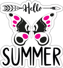 Butterfly   SVG T-Shirt Design, Butterfly   T-Shirt Design