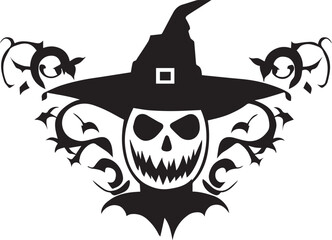 Scary Tattoo Vector illustration