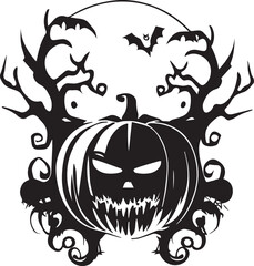 Scary Tattoo Vector illustration