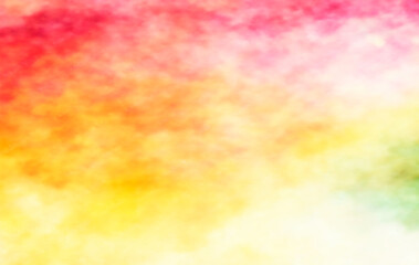 Watercolor style, abstract background of orange, red, pink wave color, abstraction