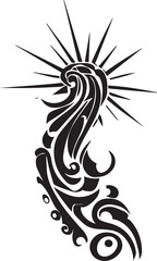 Tribal Tattoo Design vector illustration