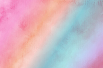 Abstract pastel watercolor background. Rainbow watercolour pattern. Abstract water color texture. Watercolor pastel splash. Summer watercolour vector background © AminaDesign