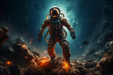  Spaceman And Planet, Generative AI