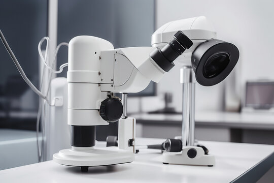 Endoscope during diagnostic gastroscopy or colonoscopy in clinic, created with Generative AI