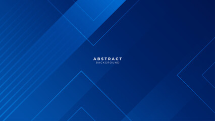 Blue shape abstract background. Template for wallpaper, banner, presentation, background
