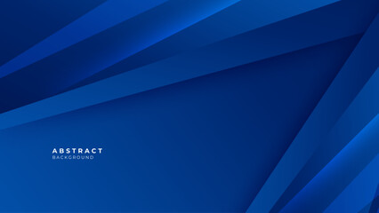 Obraz premium Memphis Blue geometric shapes light background vector. Modern diagonal presentation background.