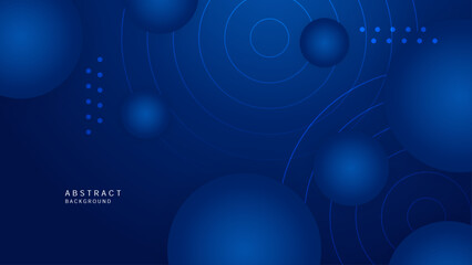 Abstract Blue background with 3d modern trendy fresh color for presentation design, flyer, social media cover, web banner, tech banner