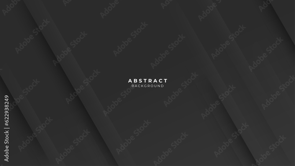 Poster vector abstract graphic design black banner pattern presentation background web template.