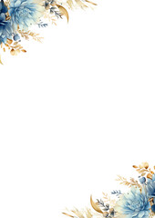 Vintage floral background